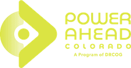 Power Ahead / DRCOG logo