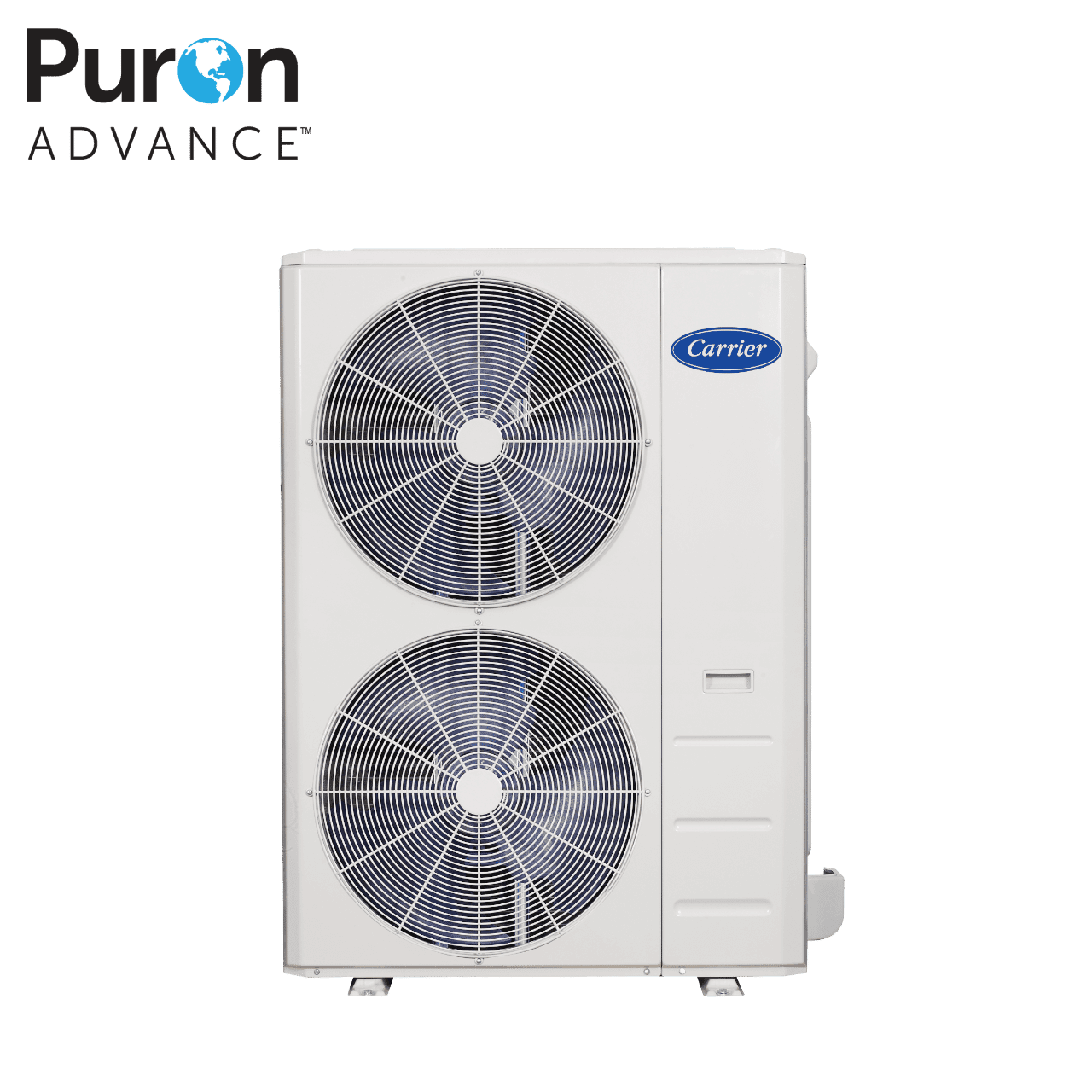 Carrier E Cabinet cold climate heat pump outdoor unit