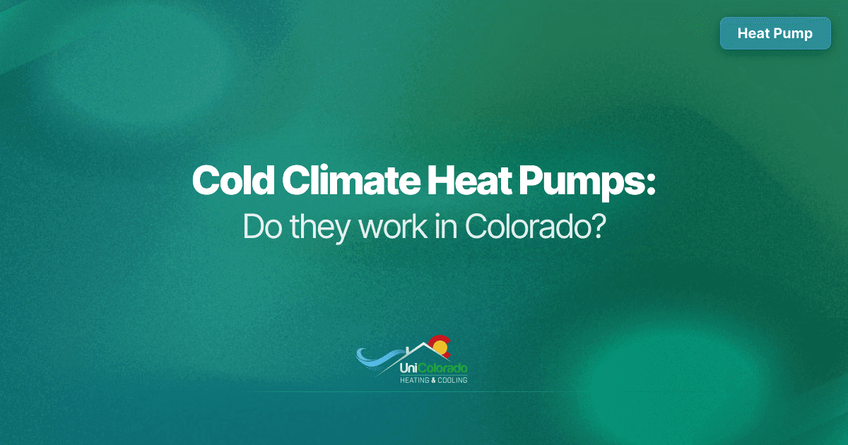 Cold Climate Heat Pumps: Do they work in Colorado?