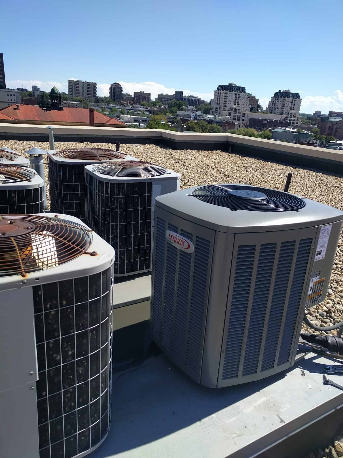Lennox heat pump install 2016