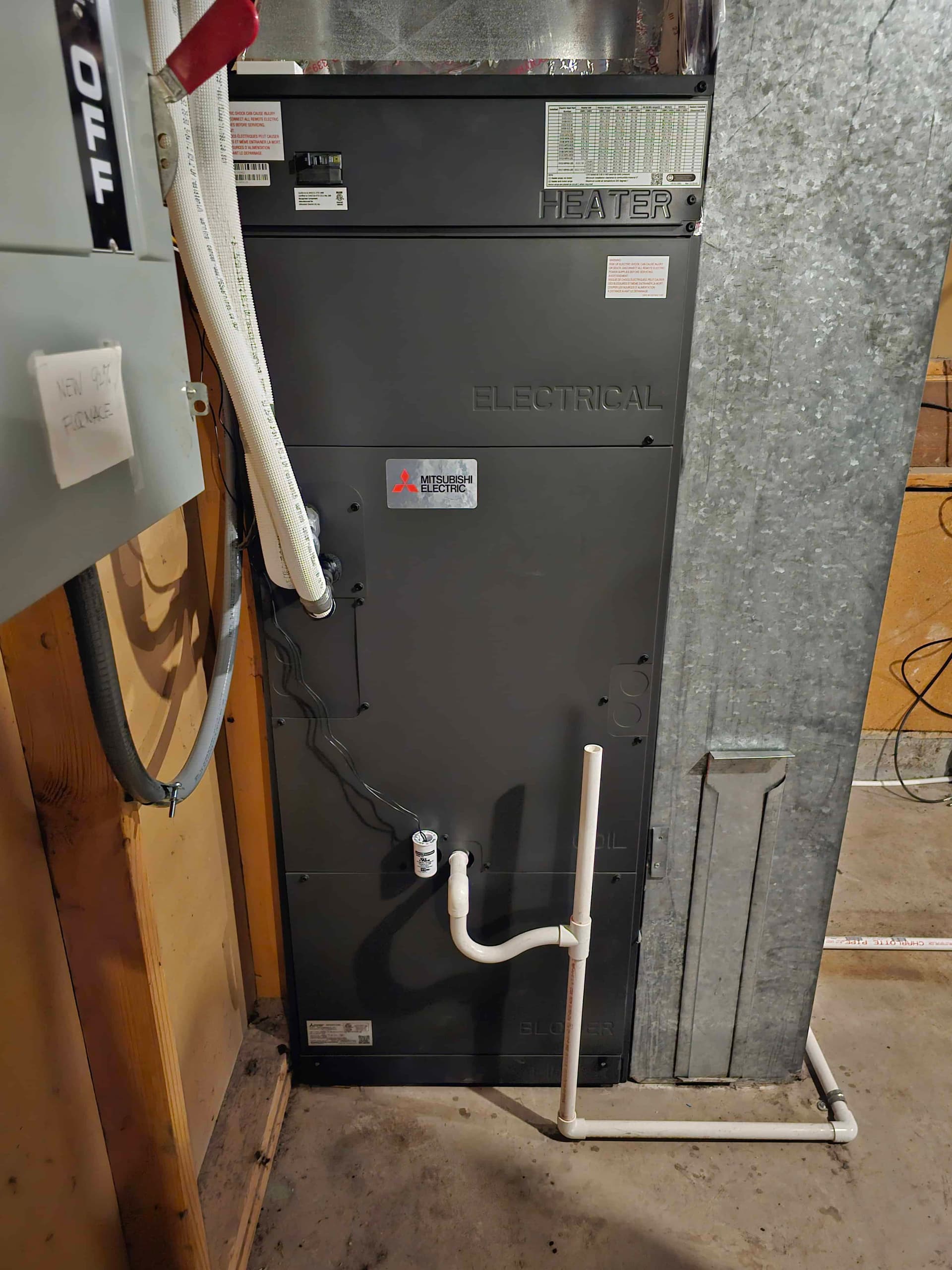 HVAC installation photo