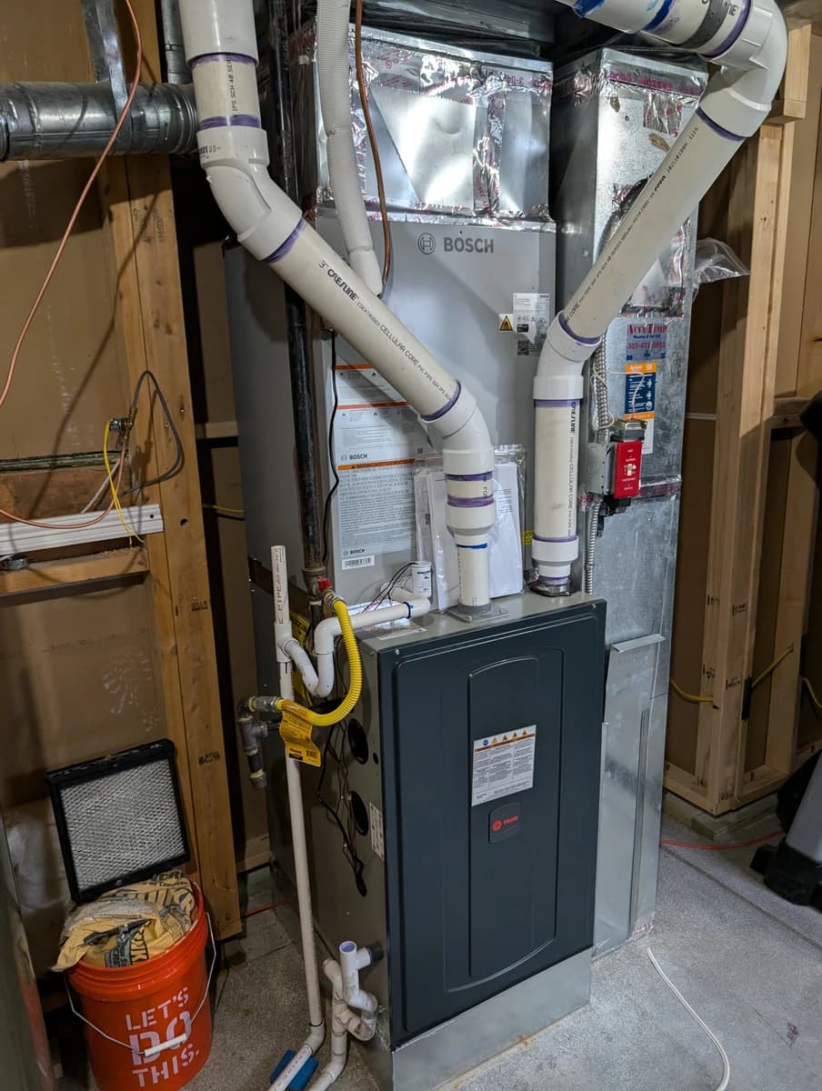 Bosch furnace installed by UniColorado in Parker