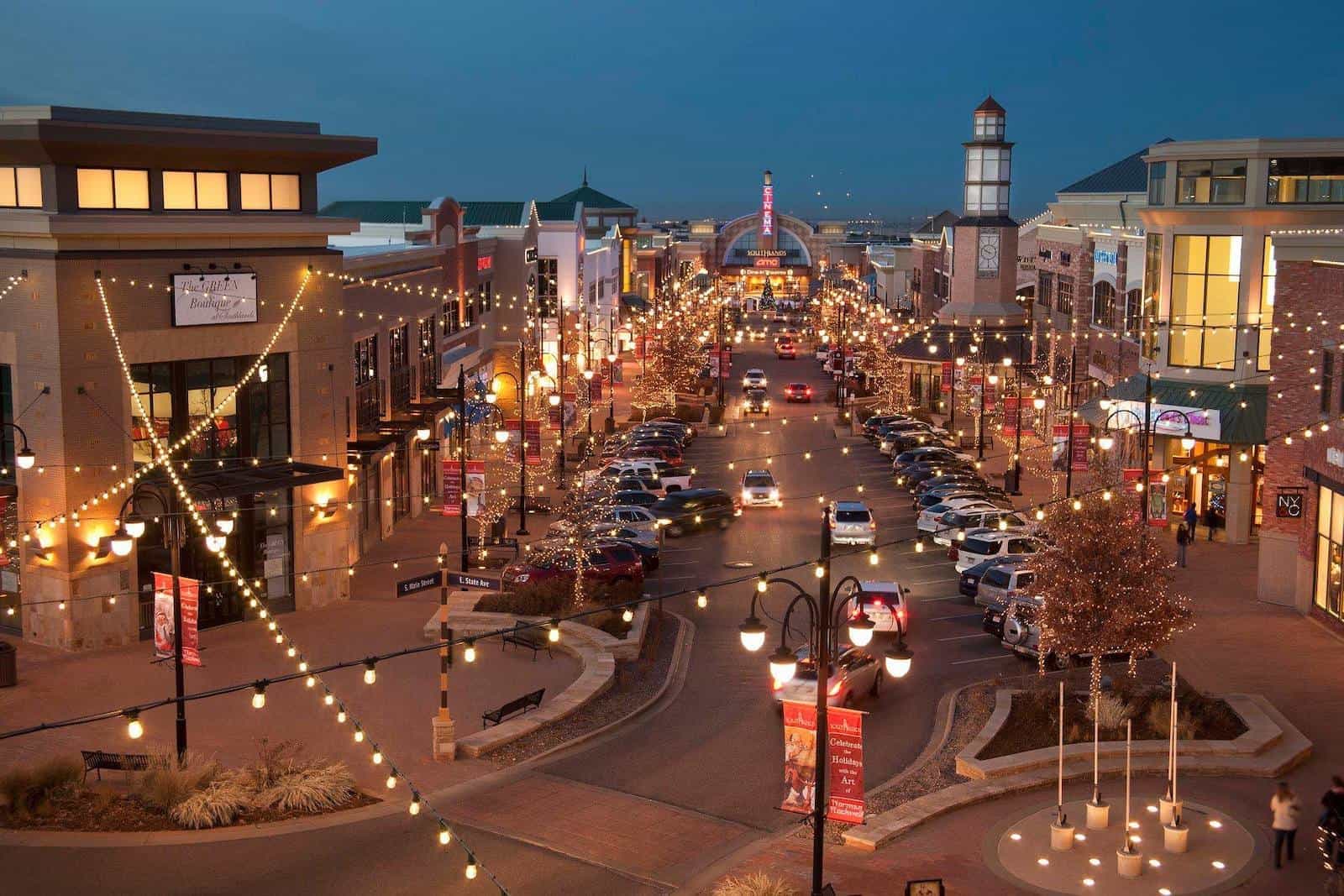 Southlands Shopping Center in Aurora, CO