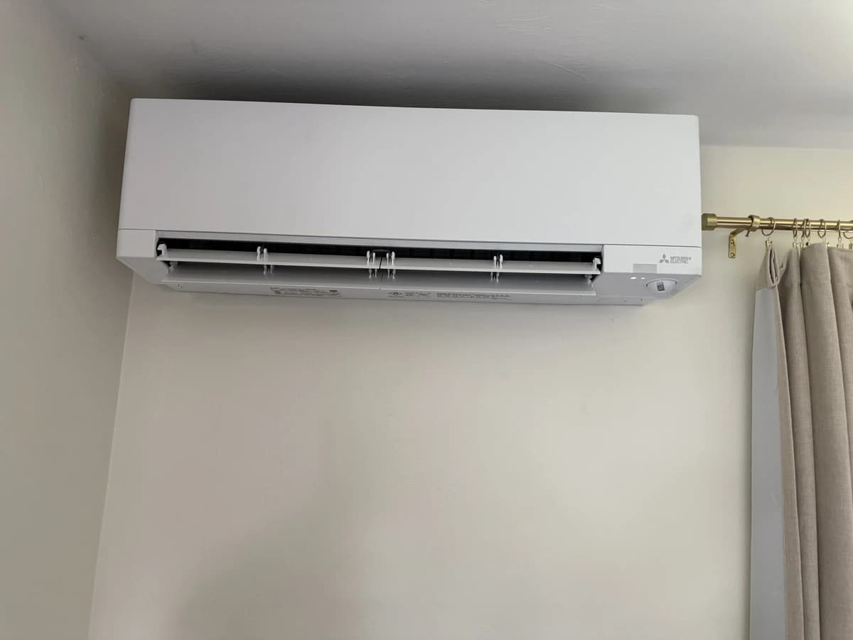 Ductless mini-split head installed by UniColorado in Wheat Ridge