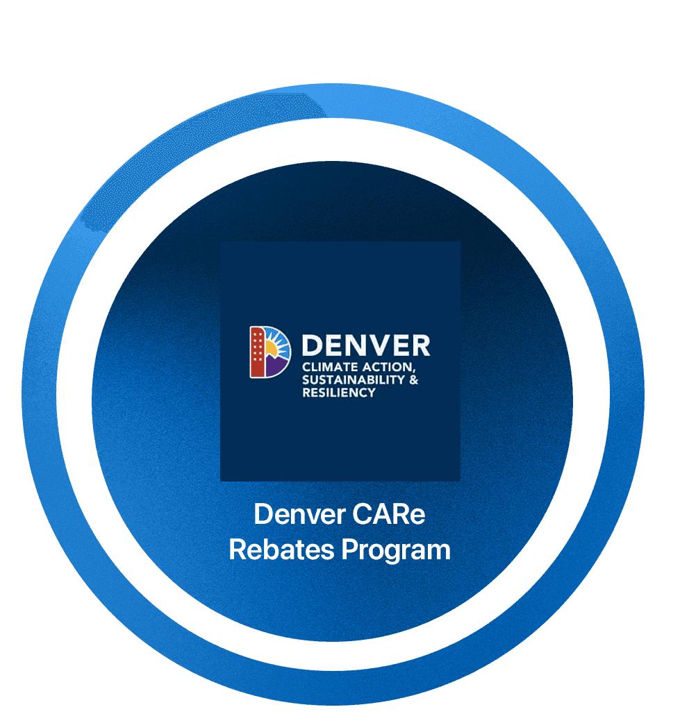 Denver CARe rebates program badge
