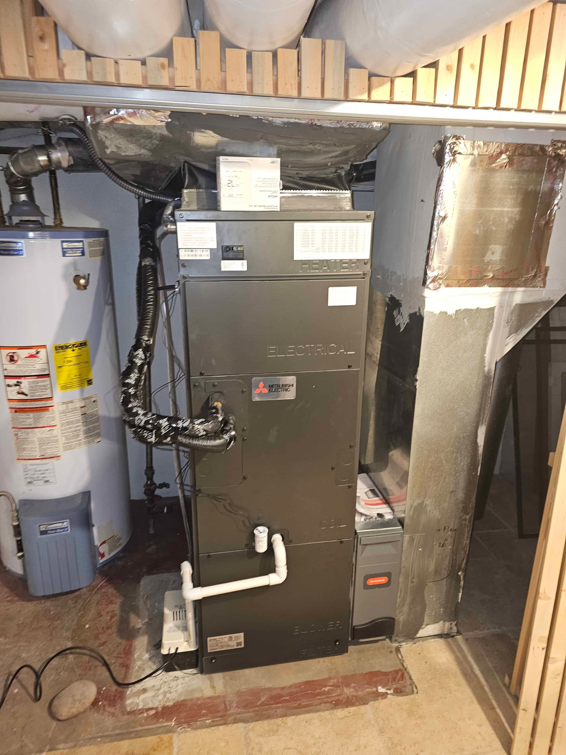 HVAC installation photo