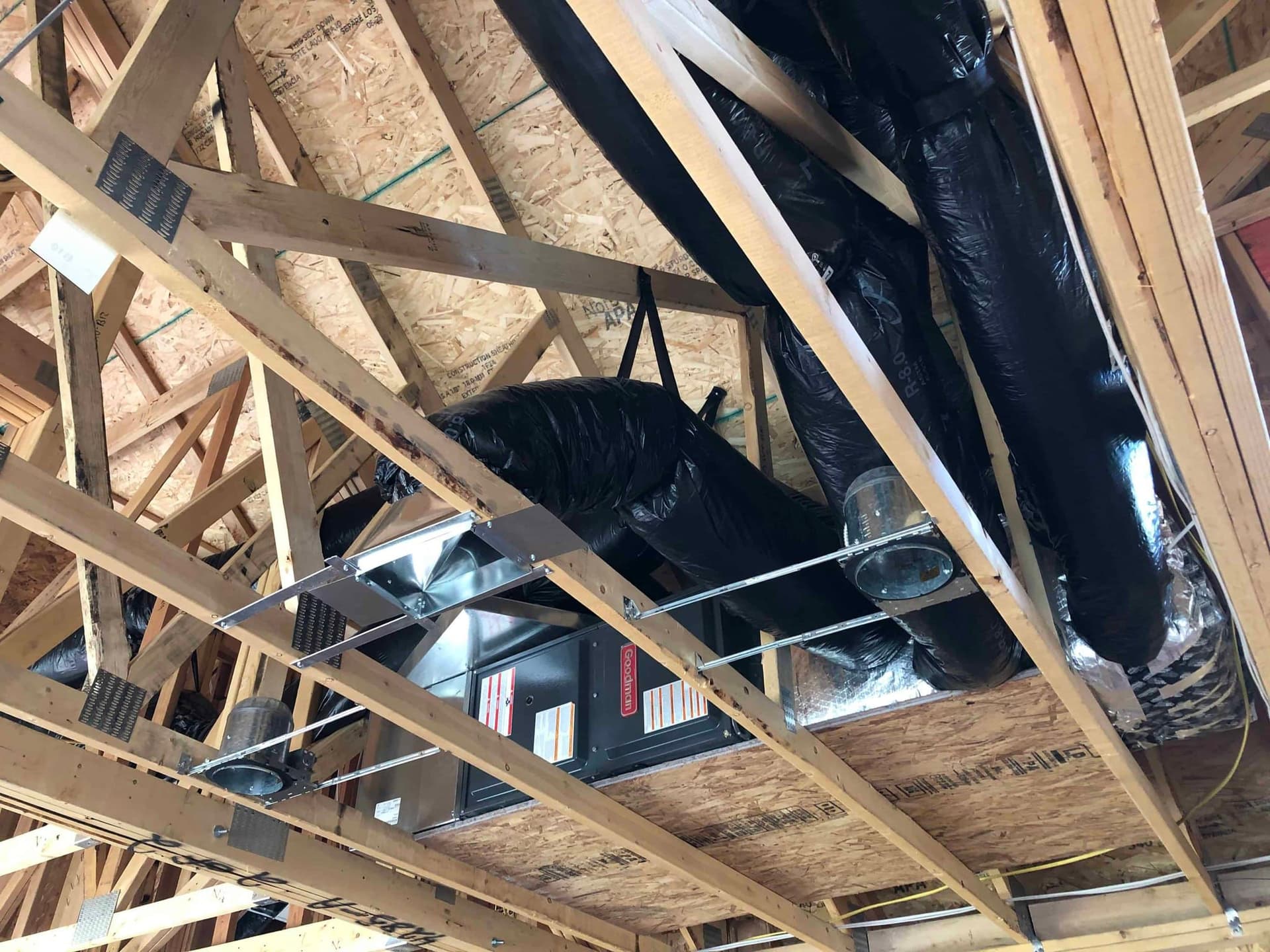 HVAC installation photo