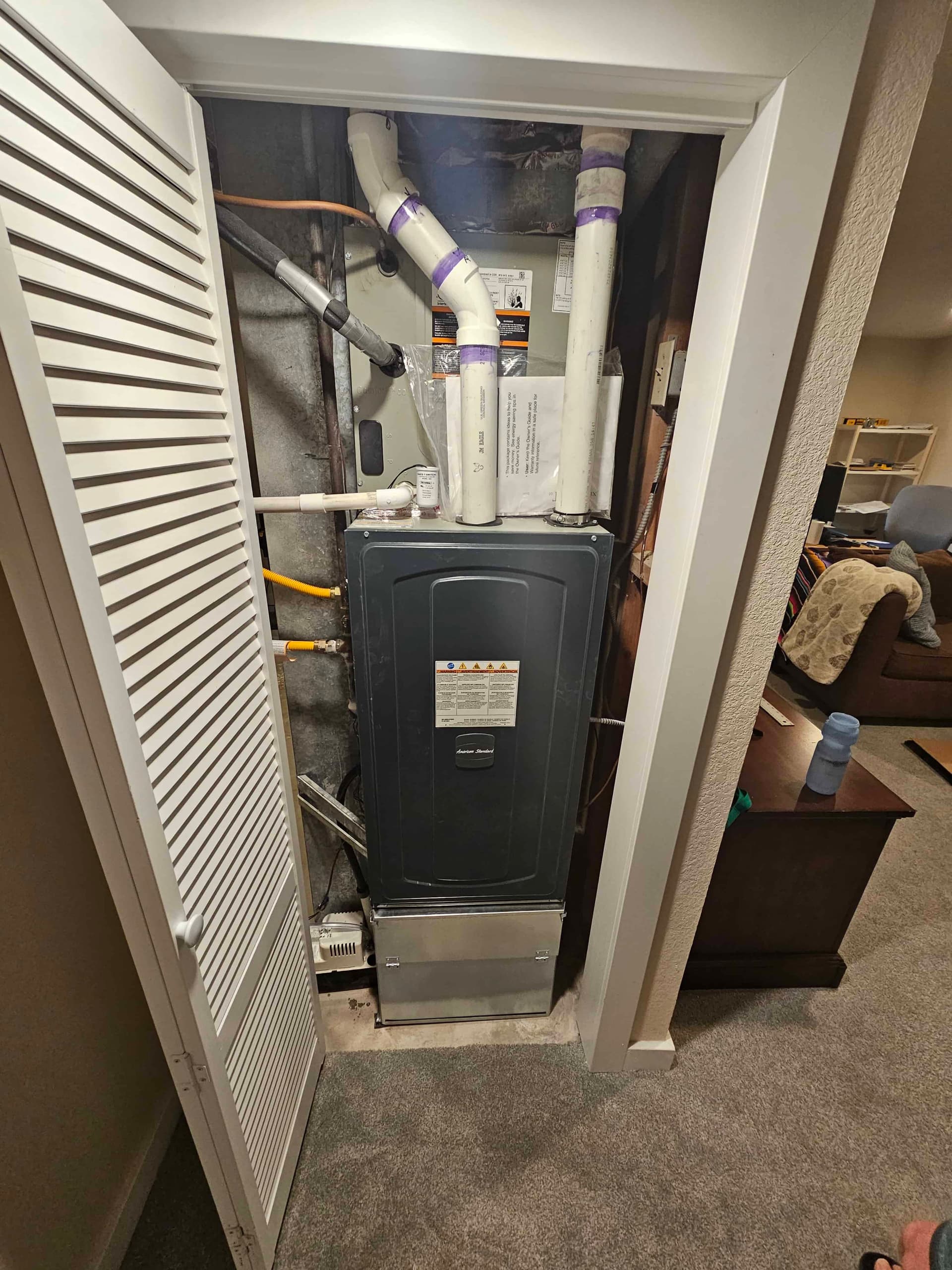 HVAC installation photo