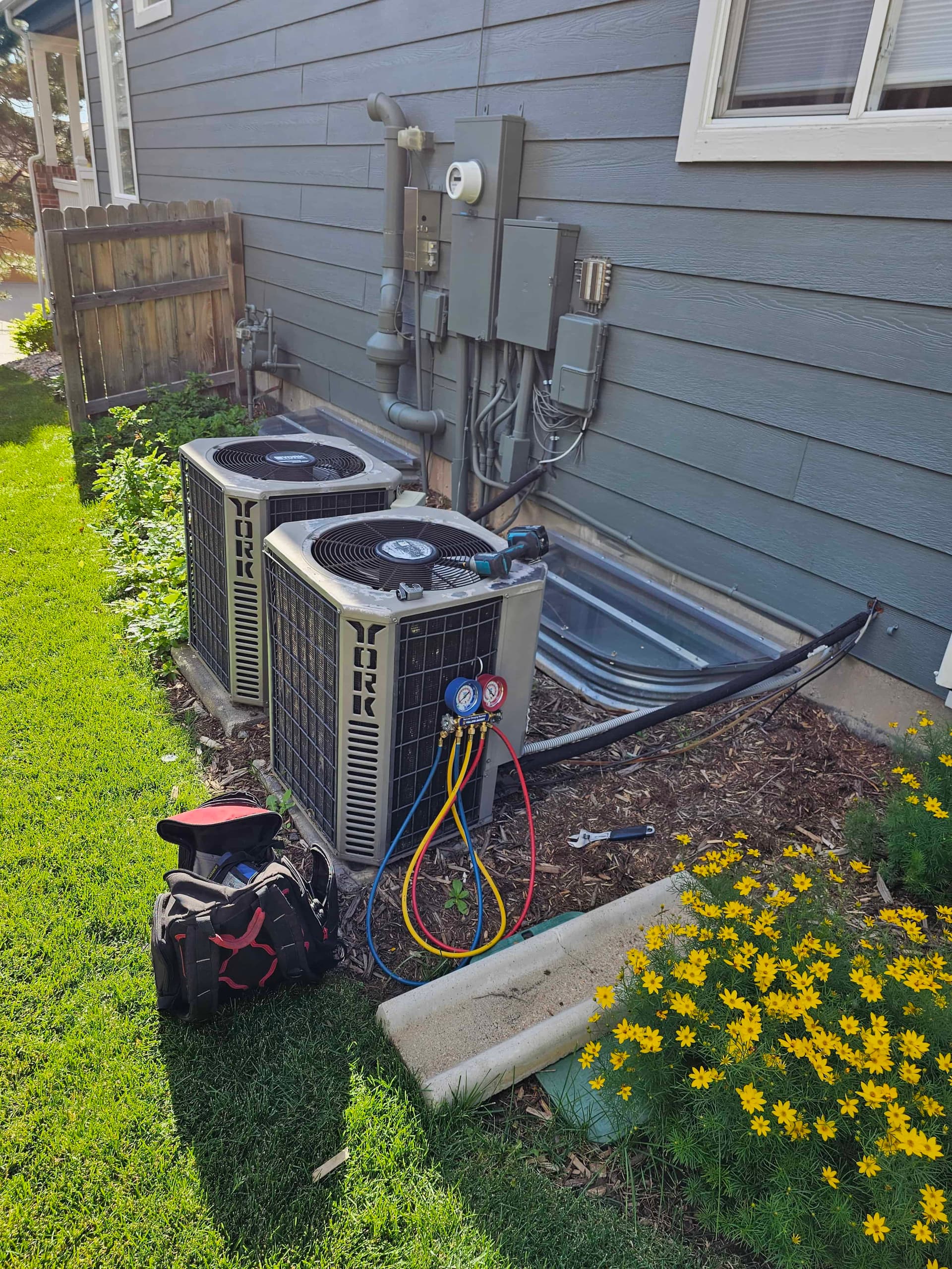 HVAC installation photo