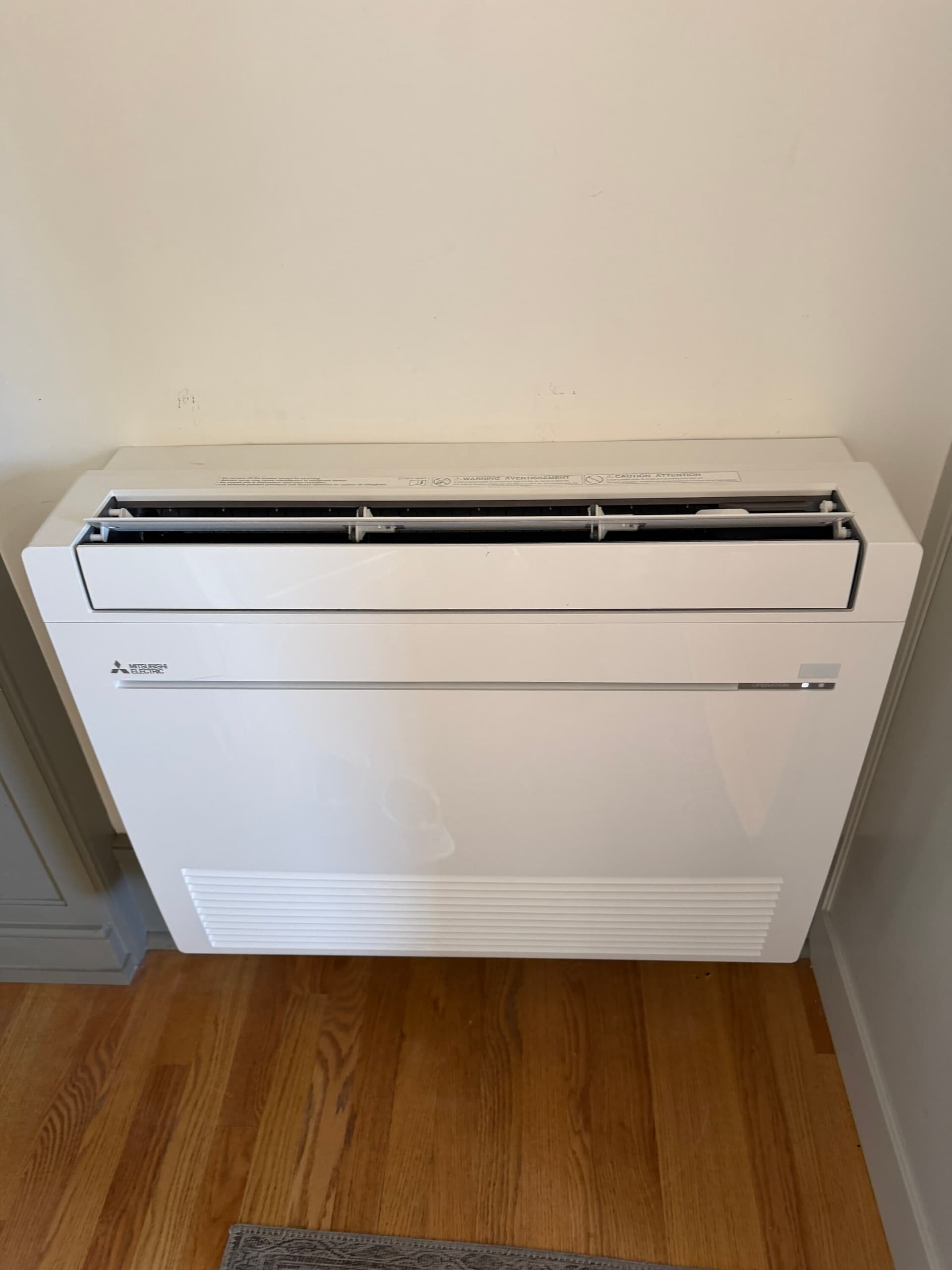 Mitsubishi floor console installed by UniColorado in the Denver area, July 2026