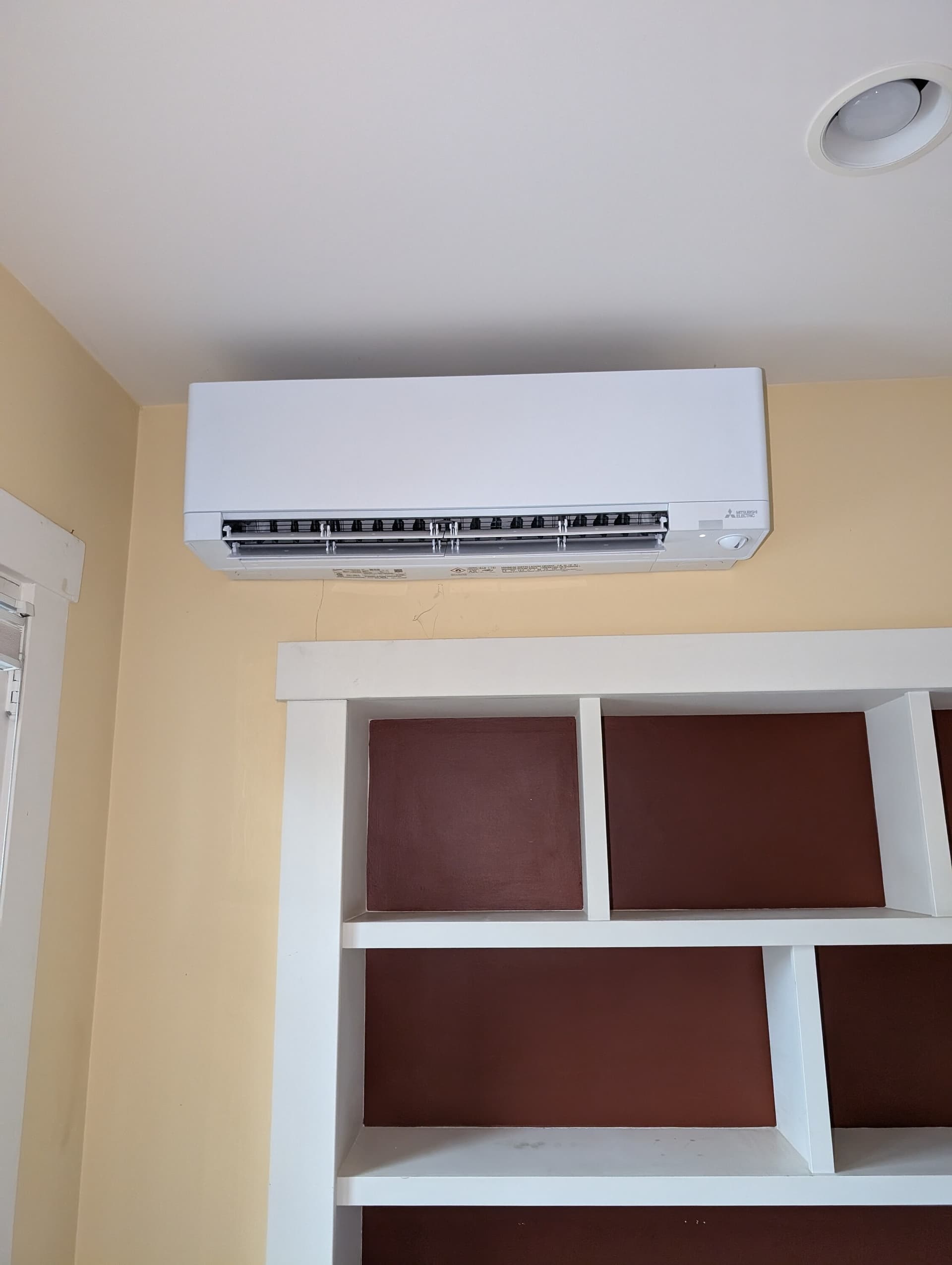 Mitsubishi wall unit installed by UniColorado in the Denver area, May 2026
