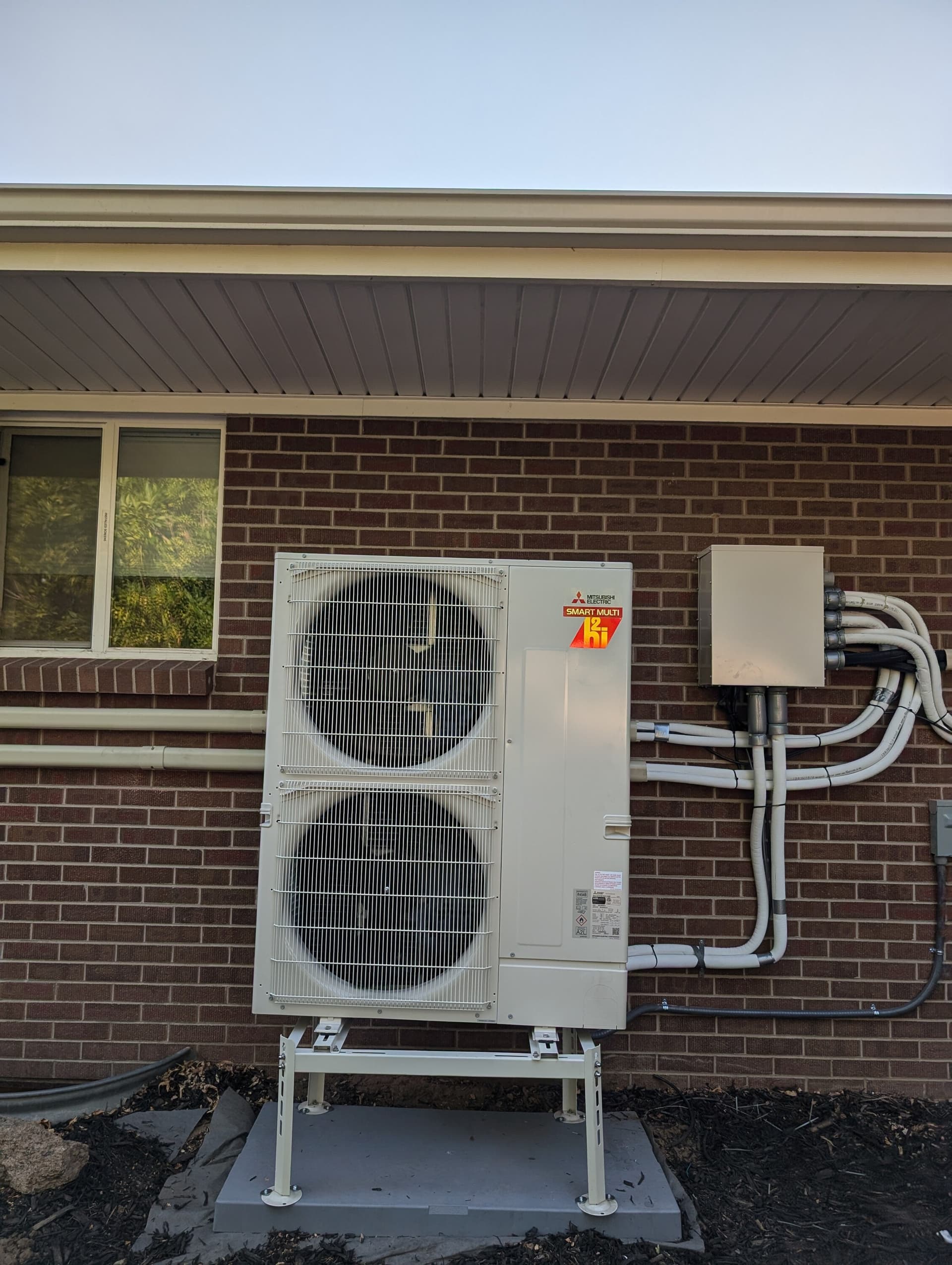 Mitsubishi heat pump installed by UniColorado in the Denver area, June 2026