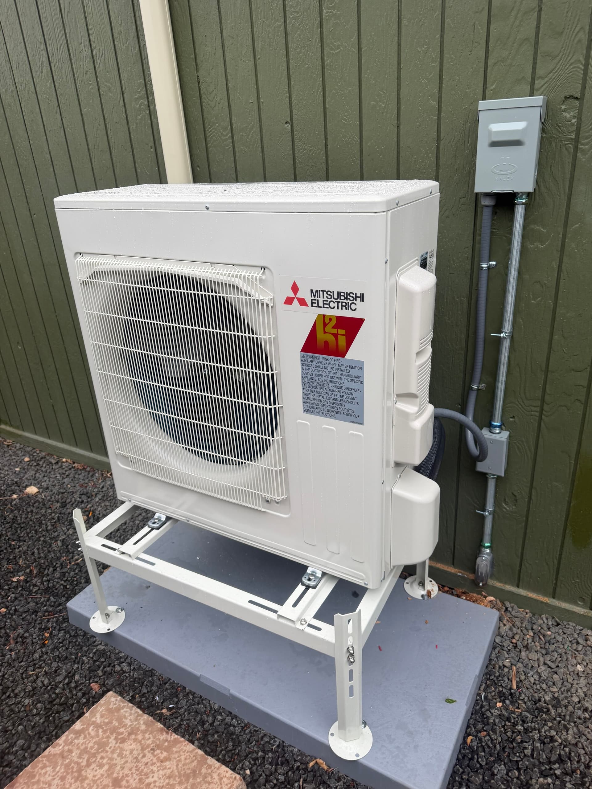 Mitsubishi heat pump installed by UniColorado in the Denver area, May 2026