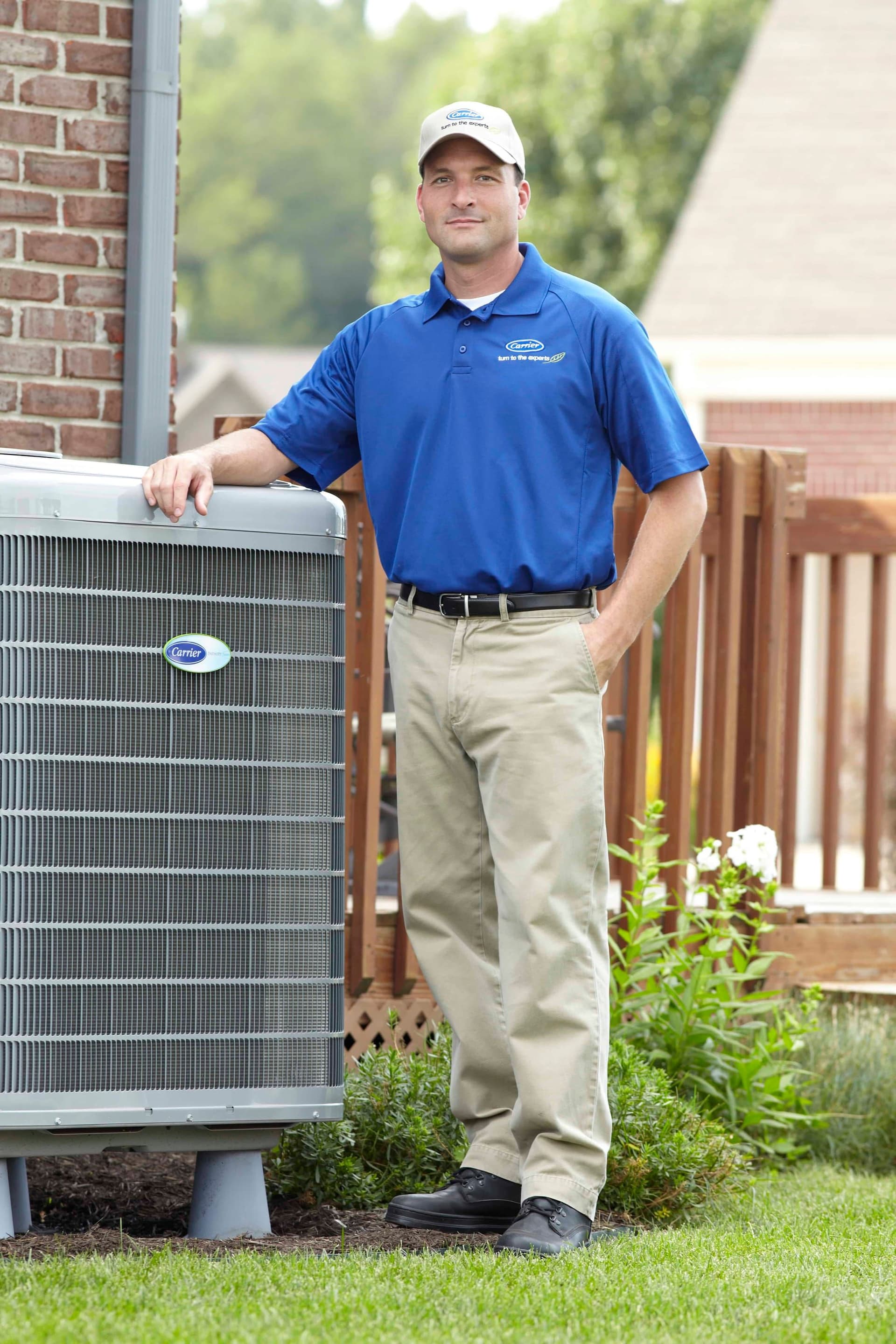 Authorized carrier installer for air conditioning