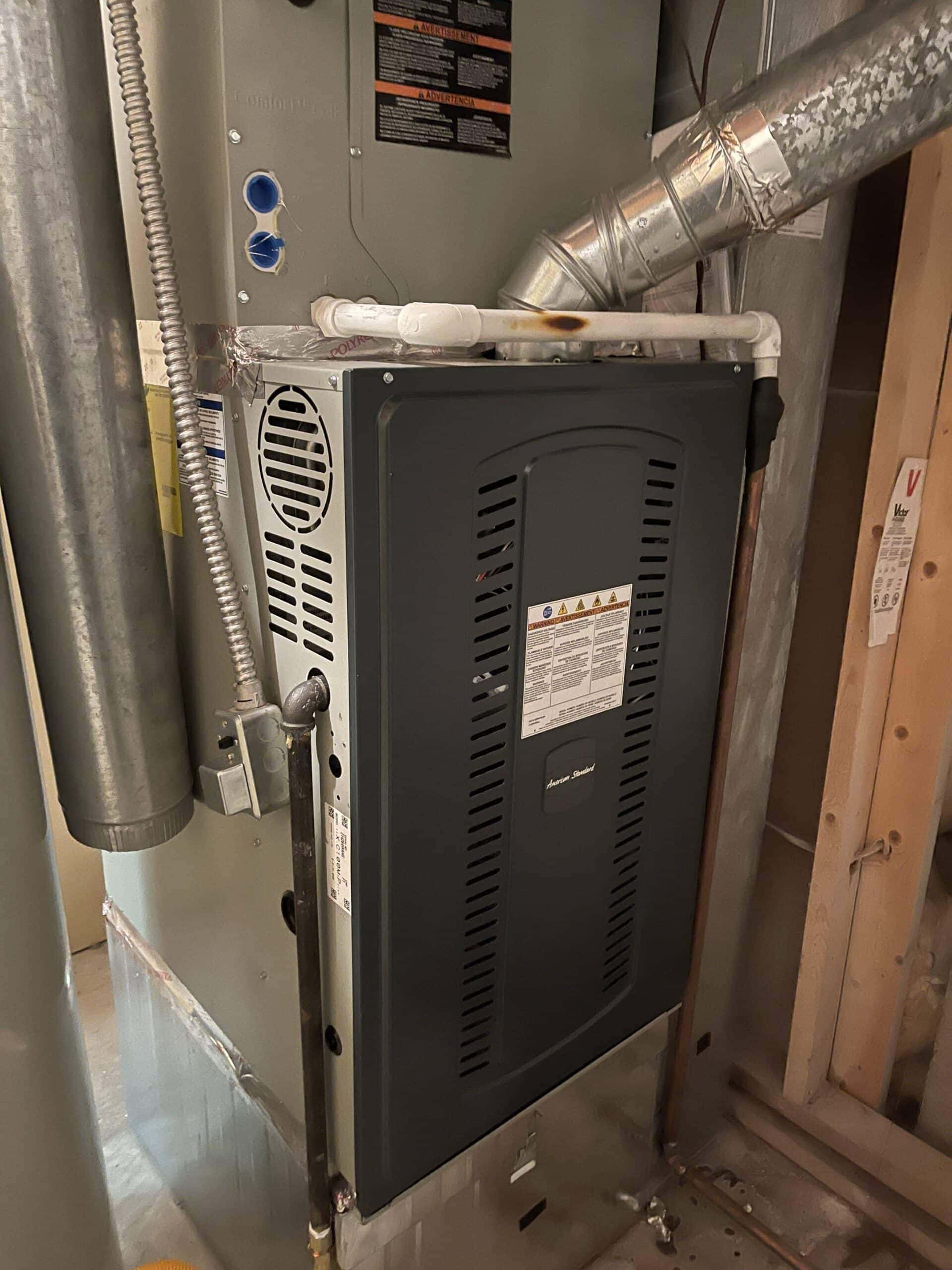 two stage furnace installation