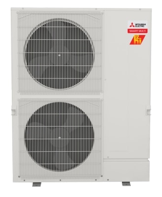 Mitsubishi cold climate heat pump multi zone