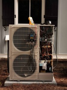 cold climate heat pump installation in CO