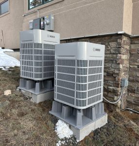 bosch ids ultra heat pump installation in colorado